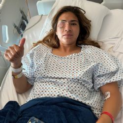 Nayeli Rangel muestra CÓMO QUEDÓ su rostro desde el hospital