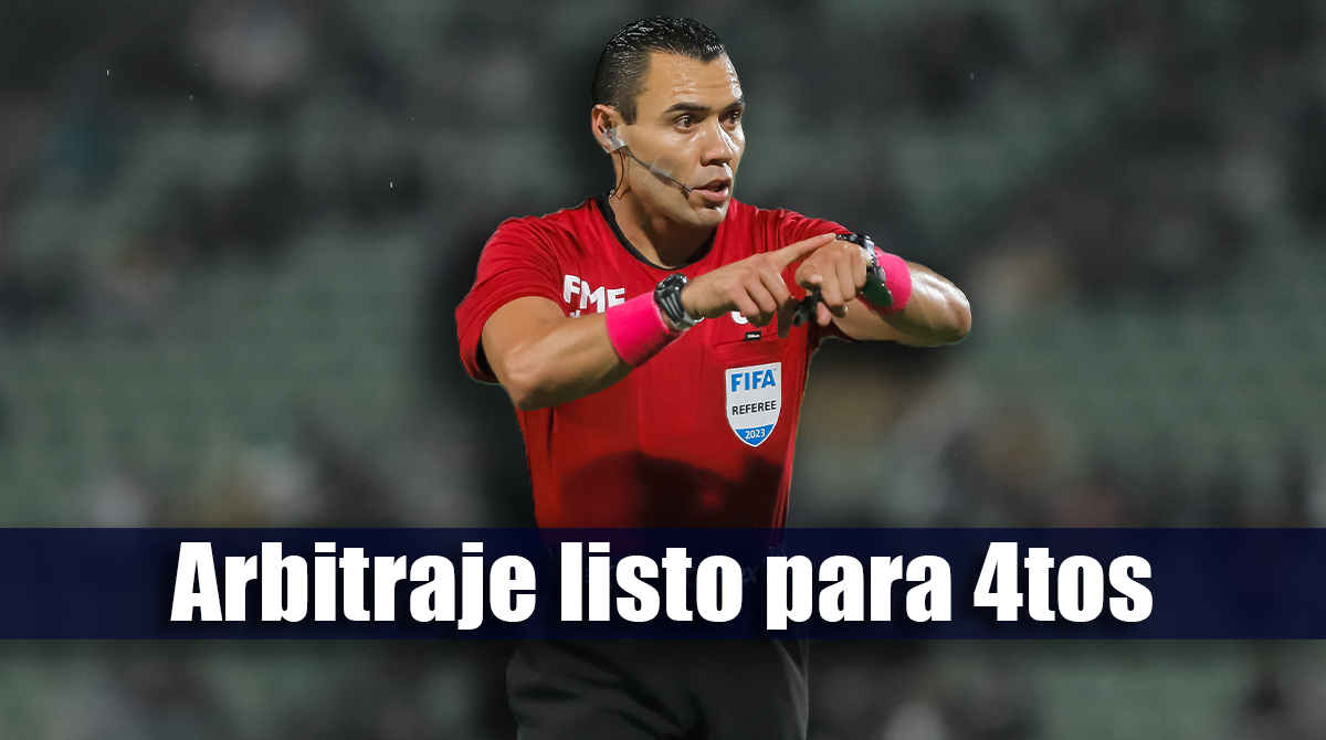 ¡Oficial! Las DESIGNACIONES ARBITRALES para los CUARTOS DE FINAL del Apertura 2023
