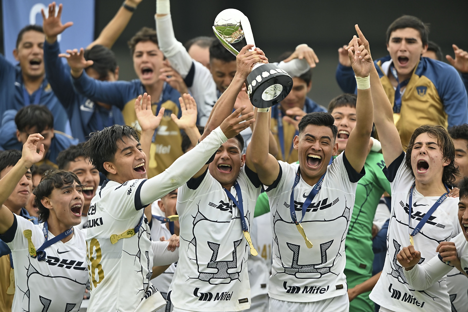 Pumas Sub 18 manda buen augurio a primer equipo y se corona campeón frente a Monterrey