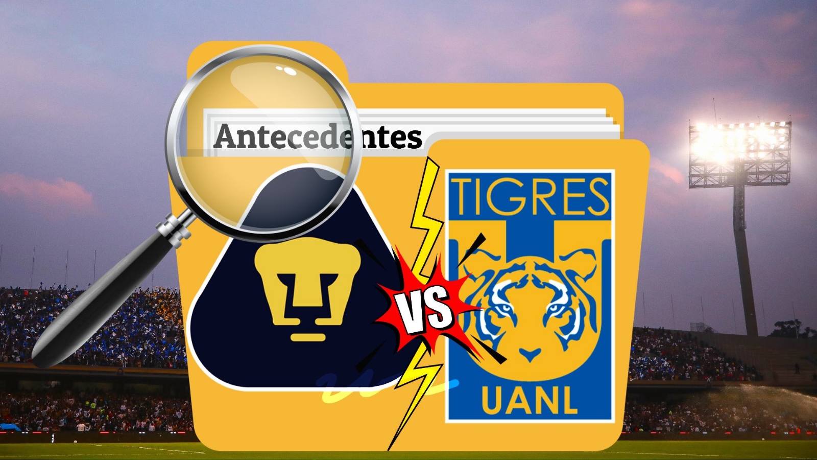 Los últimos antecedentes e historial del Pumas vs Tigres, previo al juego de ida de las SEMIFINALES del Apertura 2023