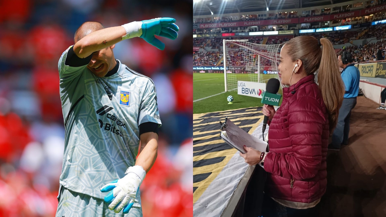 Nahuel Guzmán SE DISCULPA con la periodista Chapis Herrera
