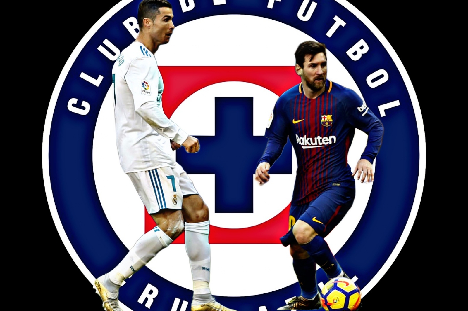 Cruz Azul, el ÚNICO equipo MEXICANO en enfrentar a Messi y a Cristiano en partidos oficiales