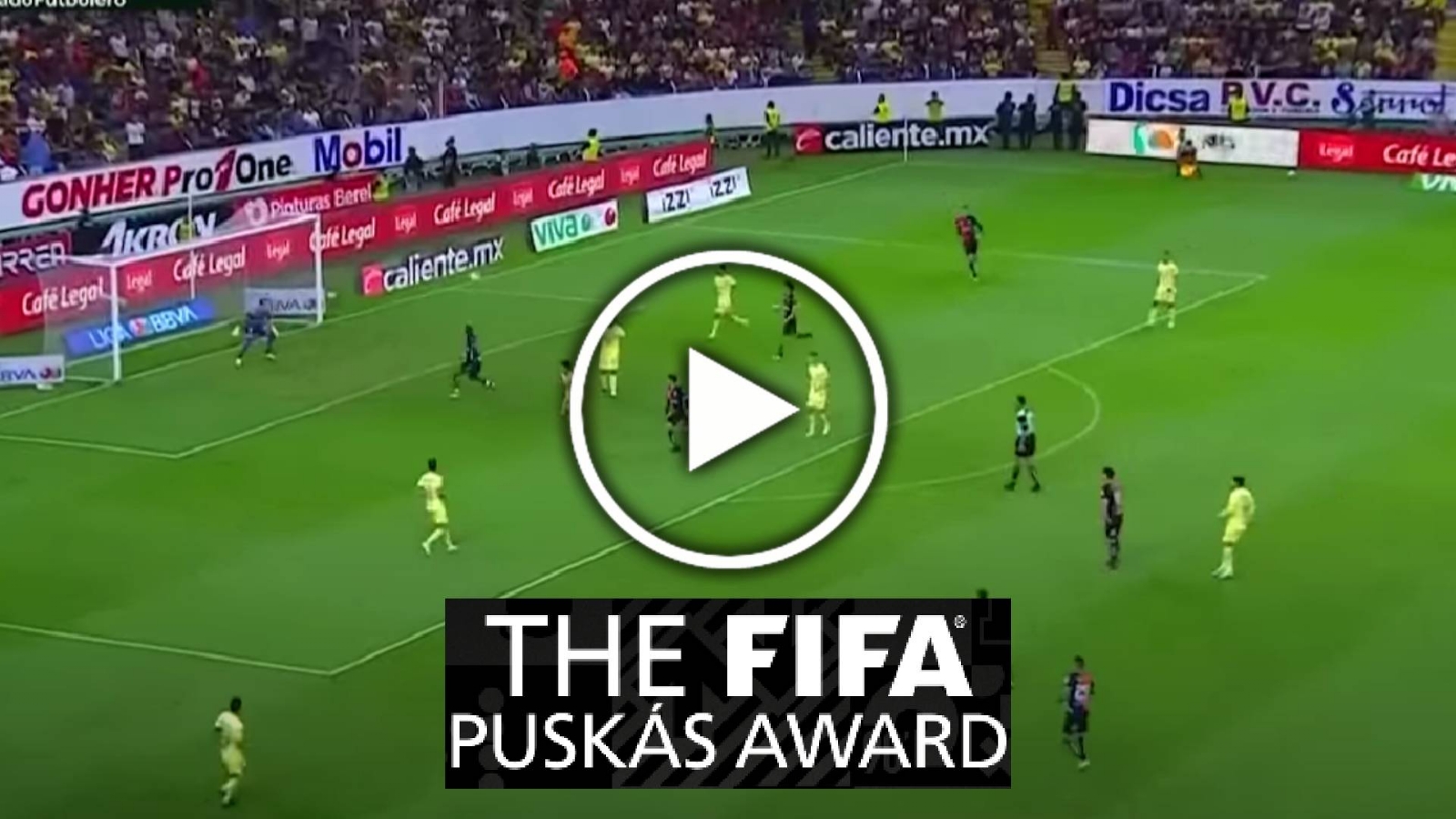 Oficial: GOLAZO que le metieron al América en la Liga MX es NOMINADO al PREMIO PUSKÁS