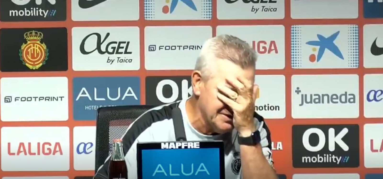 Javier Aguirre CORTA ENTREVISTA de manera inédita en España