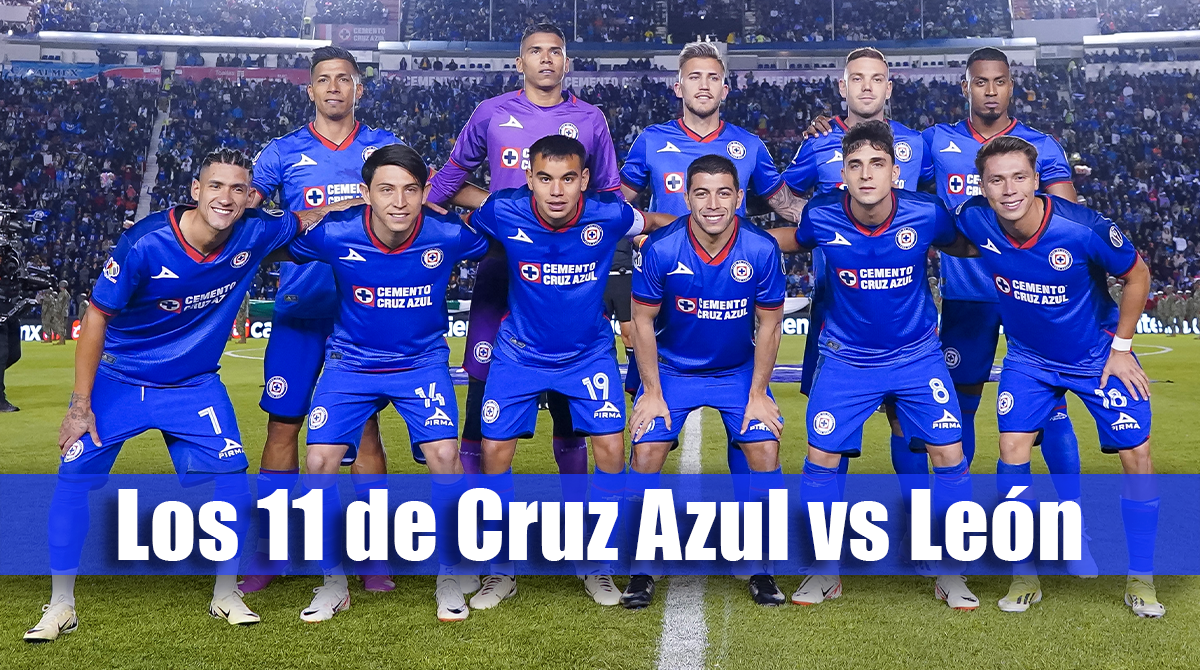 La ALINEACIÓN CONFIRMADA del Cruz Azul vs León por el Clausura 2024: Los 11 titulares de Martín Anselmi