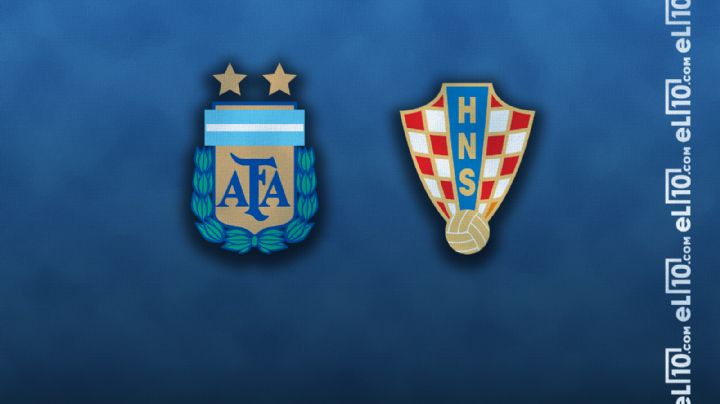 Argentina vs Croacia | Semifinales Qatar 2022 | ¿Cuándo, a qué hora y en qué canal se juega?