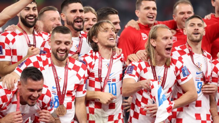 Croacia consigue su segunda medalla de bronce en la historia de las Copas del Mundo
