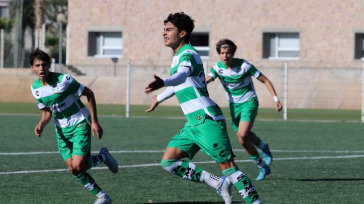 Fuerzas Básicas de Santos llegan a la final de un torneo con las mejores canteras de América y Europa