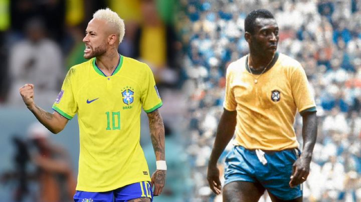 Neymar alcanza histórico récord del Rey Pelé en los mundiales