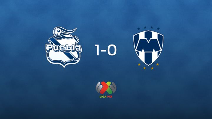  Puebla consigue la victoria en casa frente a Monterrey (1-0)