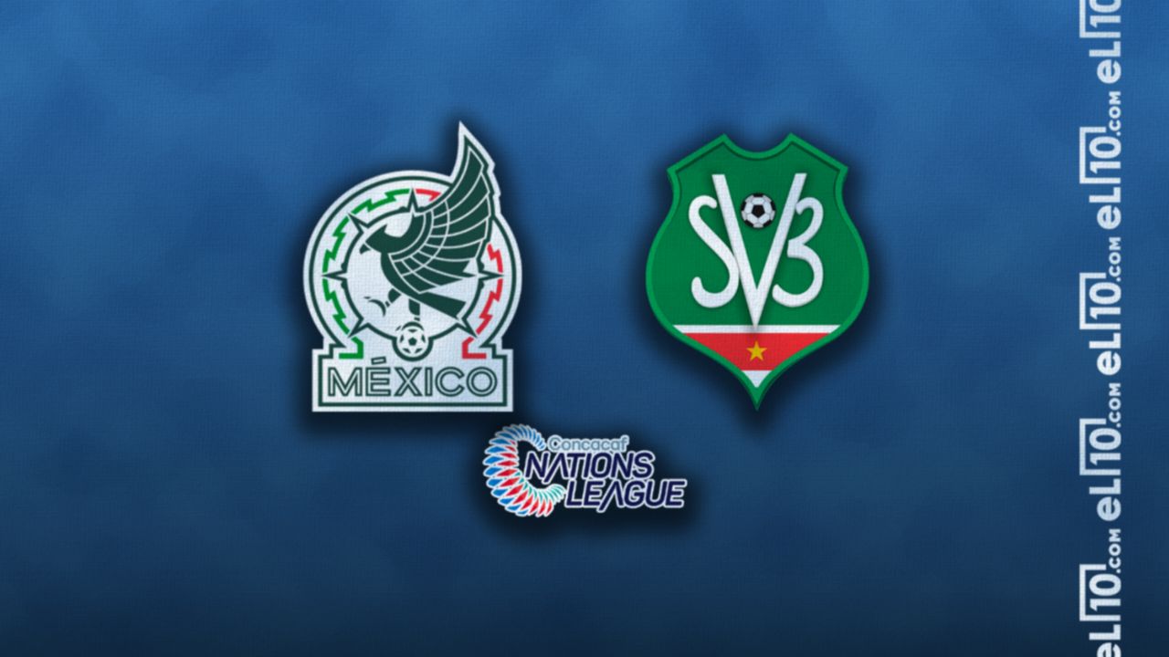 México vs Surinam Nations League Cuándo, a qué hora y en qué canal