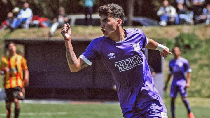 Video | Hijo del ‘Loco’ Abreu anota su primer gol en la Primera División de Uruguay