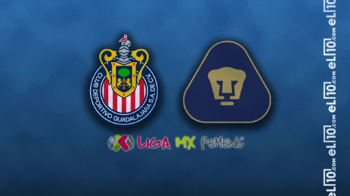 Chivas vs Pumas | Liga MX Femenil | ¿Cuándo, a qué hora y en qué canal se juega?