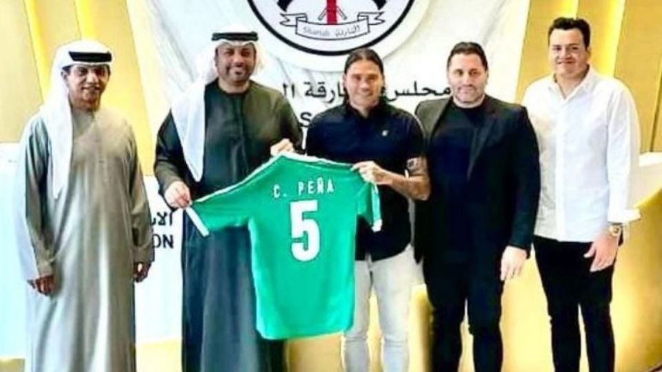 'Gullit' Peña dejará Centroamérica para jugar en Emiratos Árabes Unidos.