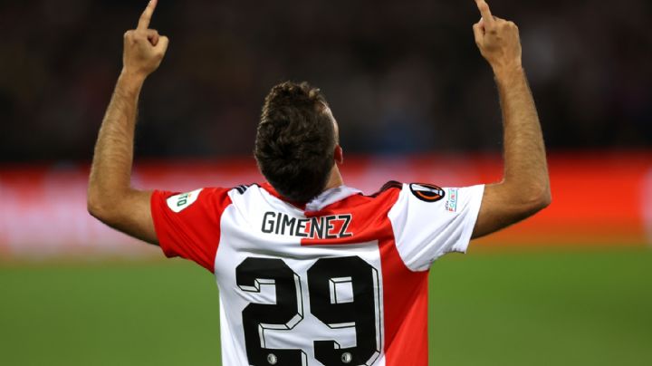 Video | Santiago Giménez vuelve a anotar un GOLAZO con el Feyenoord con impresionante cabezazo ante el Twente