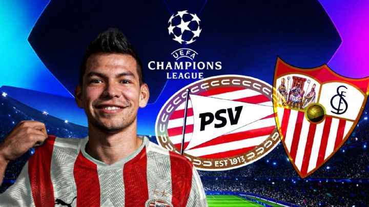 PSV vs Sevilla en Champions League: Horario, cuándo juegan y quién transmitirá el partido