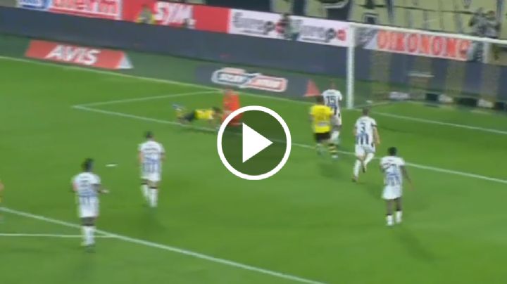 Video: Orbelín Pineda se luce con GOLAZO DE PALOMITA con el AEK Athenas