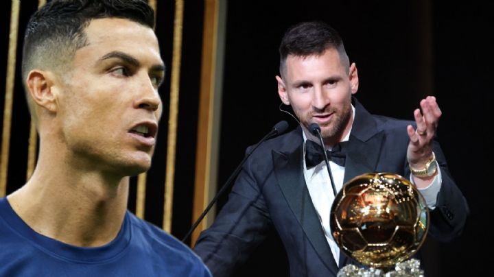Cristiano Ronaldo SE BURLA del 8vo Balón de Oro ganado por Lionel Messi
