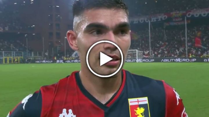 Video: Johan Vásquez SORPRENDE con entrevista HABLANDO ITALIANO tras derrota del Genoa