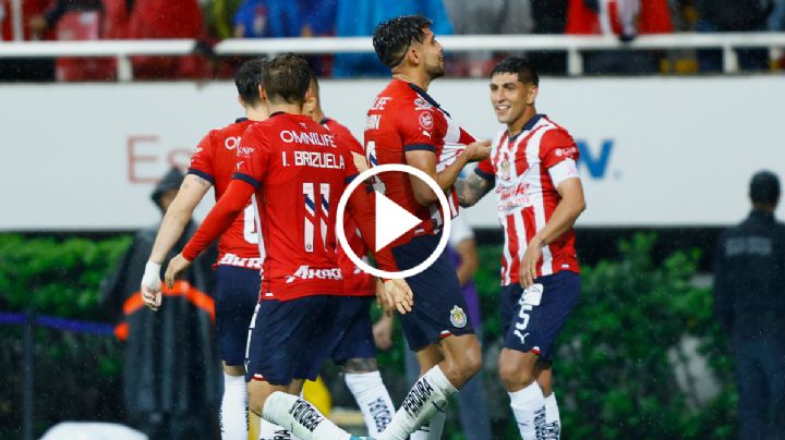 Video: Gol de Ricardo Marín le da ventaja a Chivas en el Clásico Tapatío