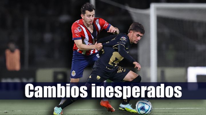 Chivas haría 2 CAMBIOS EXTRAÑOS contra Pumas evitar castigos