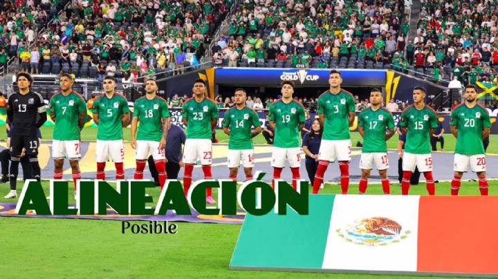 ¿Cuál será la ALINEACIÓN de la Selección Mexicana vs Honduras la ida de los Cuartos de Final de la Nations League?