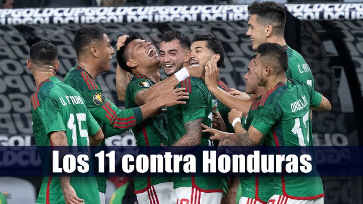 La ALINEACIÓN CONFIRMADA de México vs Honduras en la ida los Cuartos de Final de la Nations League: Los 11 titulares de Jaime Lozano