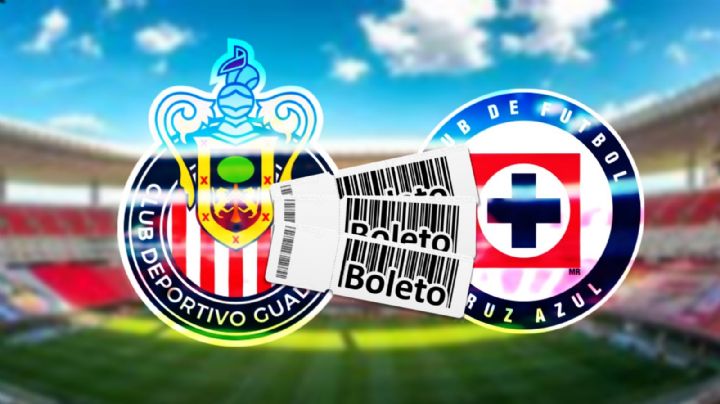 Dónde comprar boletos para Chivas vs Cruz Azul: precios y ubicaciones para el juego del Apertura 2023