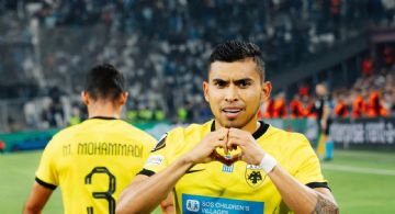 Orbelín Pineda SE LUCE con ASISTENCIA con el AEK Athenas contra el PAS Giannina
