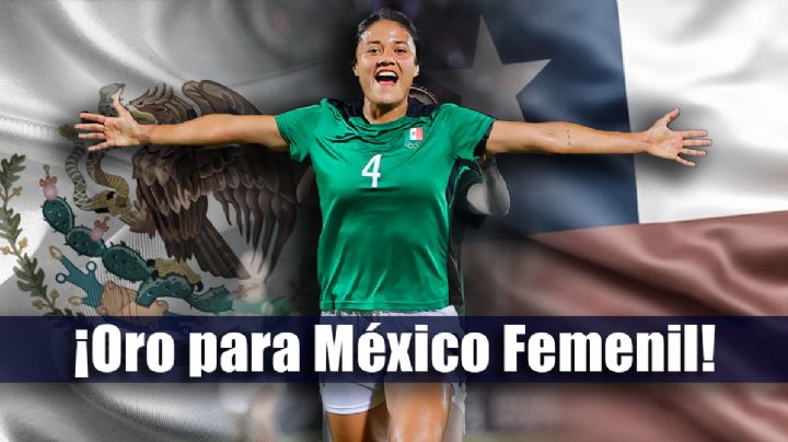 México logra por primera vez oro Panamericano en Futbol Femenil frente a Chile