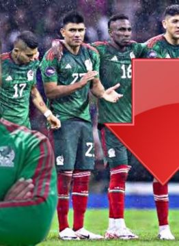 CRISIS de Selección Mexicana le afecta PERDIENDO LUGARES en el Ranking FIFA