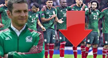 CRISIS de Selección Mexicana le afecta PERDIENDO LUGARES en el Ranking FIFA