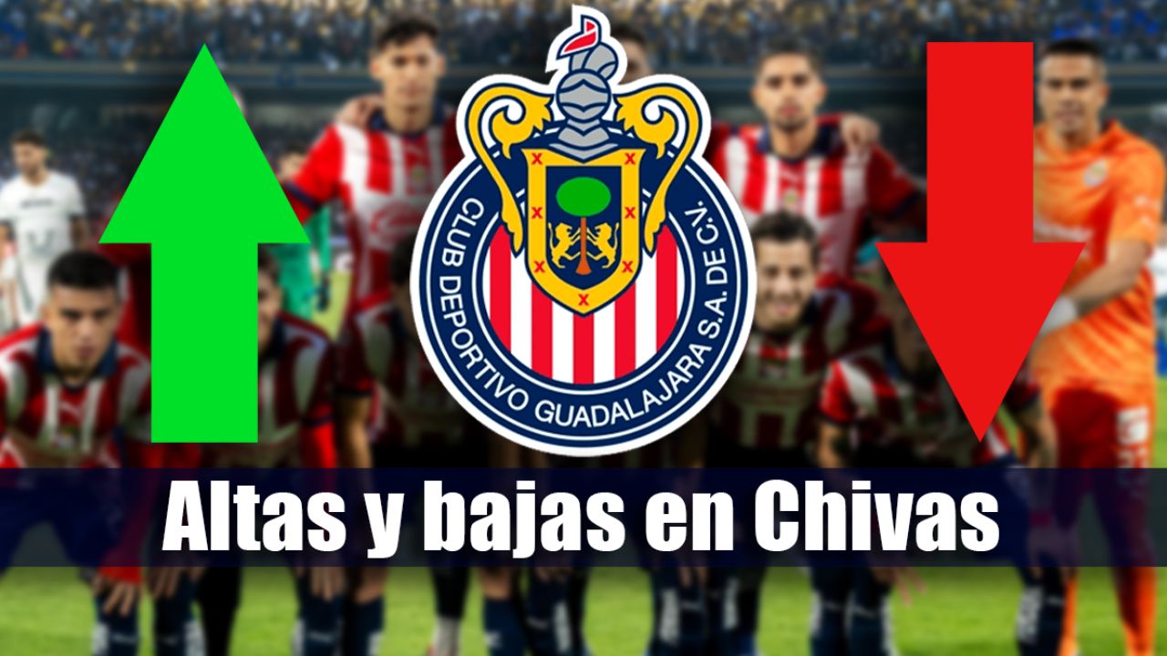 El último reporte sobre las ALTAS y BAJAS de Chivas para el Clausura