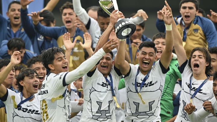 Pumas Sub 18 manda buen augurio a primer equipo y se corona campeón frente a Monterrey