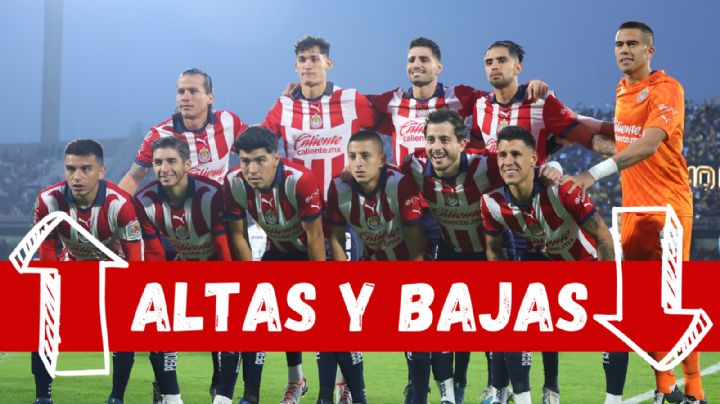 Actualización de ALTAS y BAJAS de Chivas previo al Clausura 2024