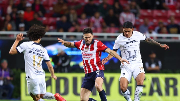 Los DESCARTADOS de Chivas contra Pumas en la vuelta de los CUARTOS DE FINAL del Apertura 2023