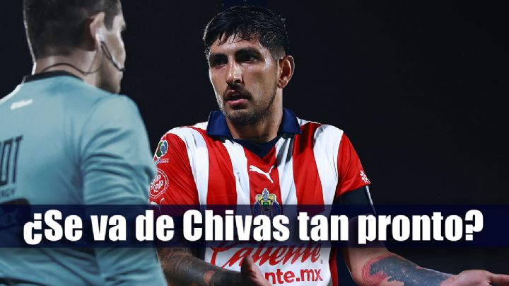 ¡Baja sensible! Víctor Guzmán con posibilidades de SALIR de las Chivas