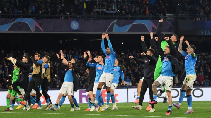 Napoli venció a Frankfurt y hace historia en Champions por llegar a sus ¡PRIMEROS CUARTOS!