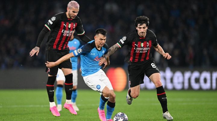 Hirving Lozano DA LA CARA tras la eliminación del Napoli en Champions League