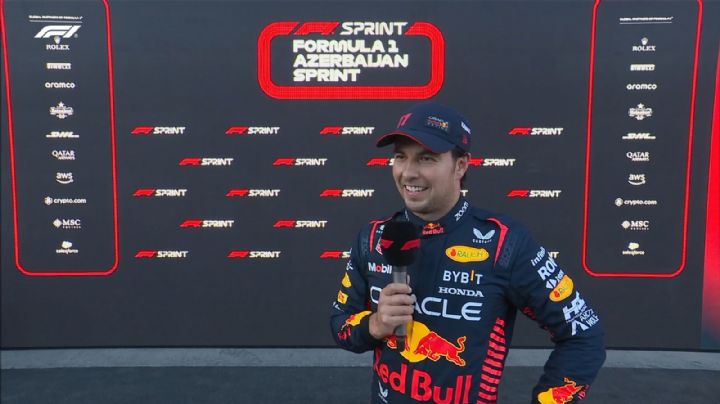 Checo Pérez conquista la carrera sprint del Gran Premio de Azerbaiyán