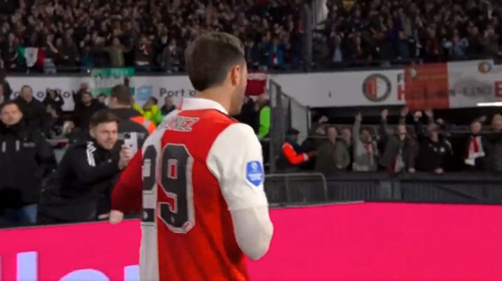 Video | Santi Giménez EMPATA con GOL al Ajax en la Semifinal de la Copa de Holanda