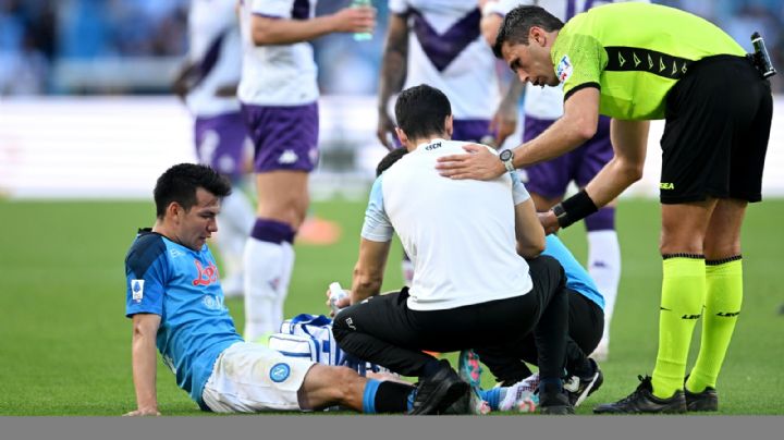 Napoli de Italia confirmó la GRAVEDAD de la LESIÓN de Hirving Lozano
