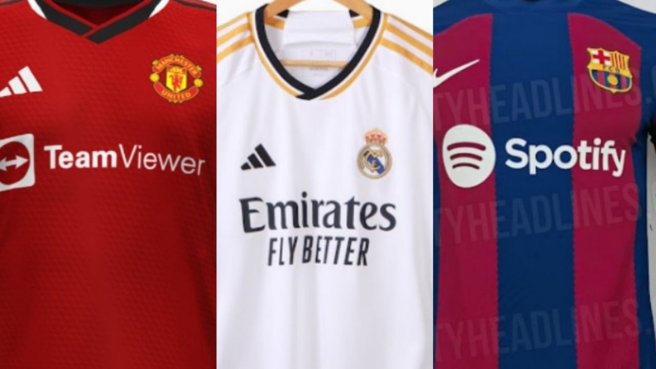 Se filtran los posibles NUEVOS JERSEYS de los clubes europeos para la
