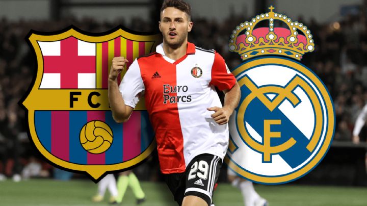 ¿Barcelona o Real Madrid? Santi Giménez ASEGURA que le buscan futuro en España