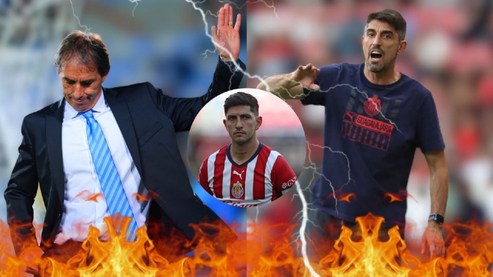 Guillermo Almada, Víctor Guzmán y Veljko Paunovic