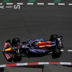 VIDEO | Así fue cómo se estrelló Checo Pérez en el inicio de la Q1 del Gran Premio de Mónaco