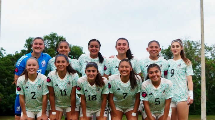 Resumen | ¡GOLEADA! México derrotó a Puerto Rico en el Premundial Femenil Sub-20