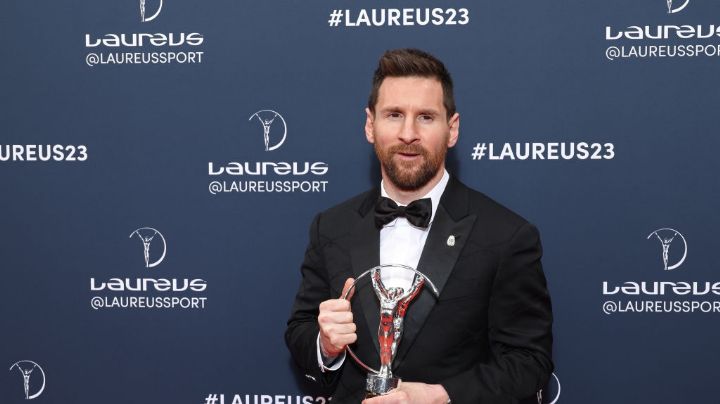 Lionel Messi gana por segunda vez el Premio Laureus