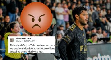 Carlos Vela recibe FUERTES INSULTOS por parte de la afición del LAFC