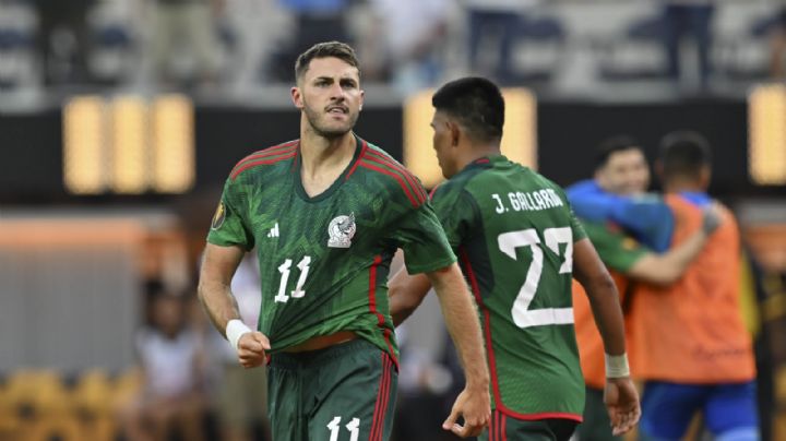 "Toda la Gloria a Cristo":  Santiago Giménez tras ANOTAR el gol del TÍTULO en la Copa Oro 2023